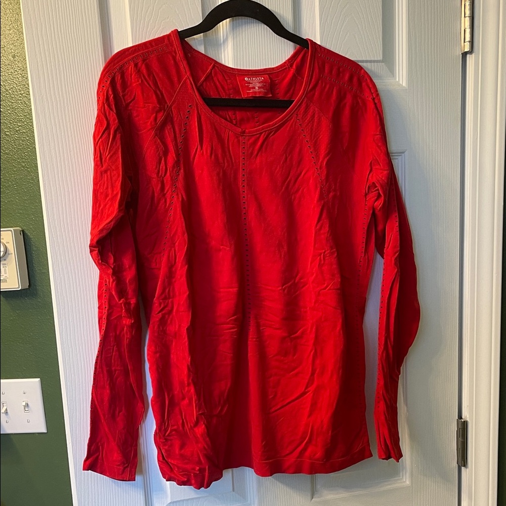 Athleta Long Sleeve Vented Top